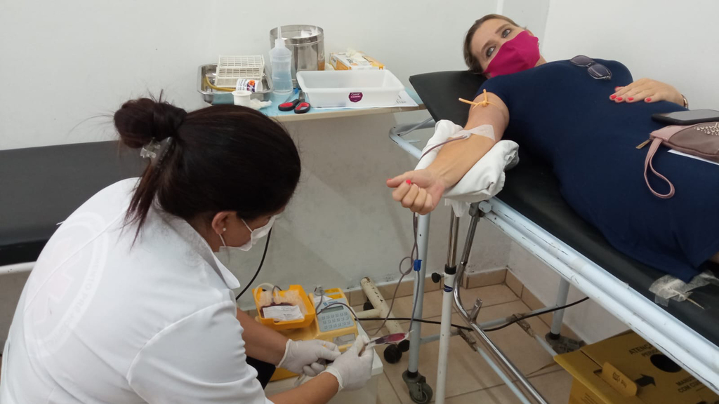 Doação de sangue é confirmada para dia 25